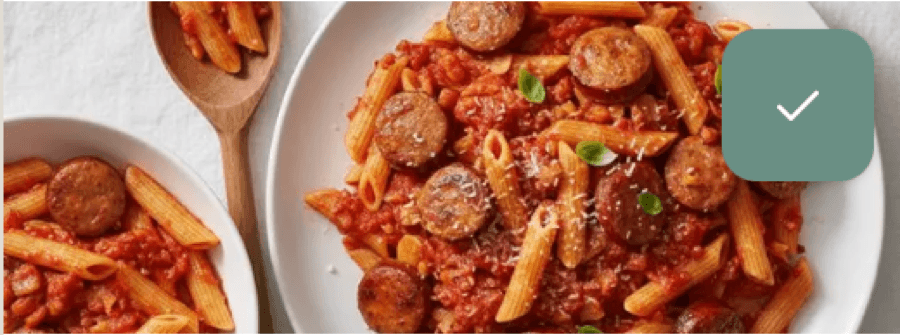 Italian sausage pasta
